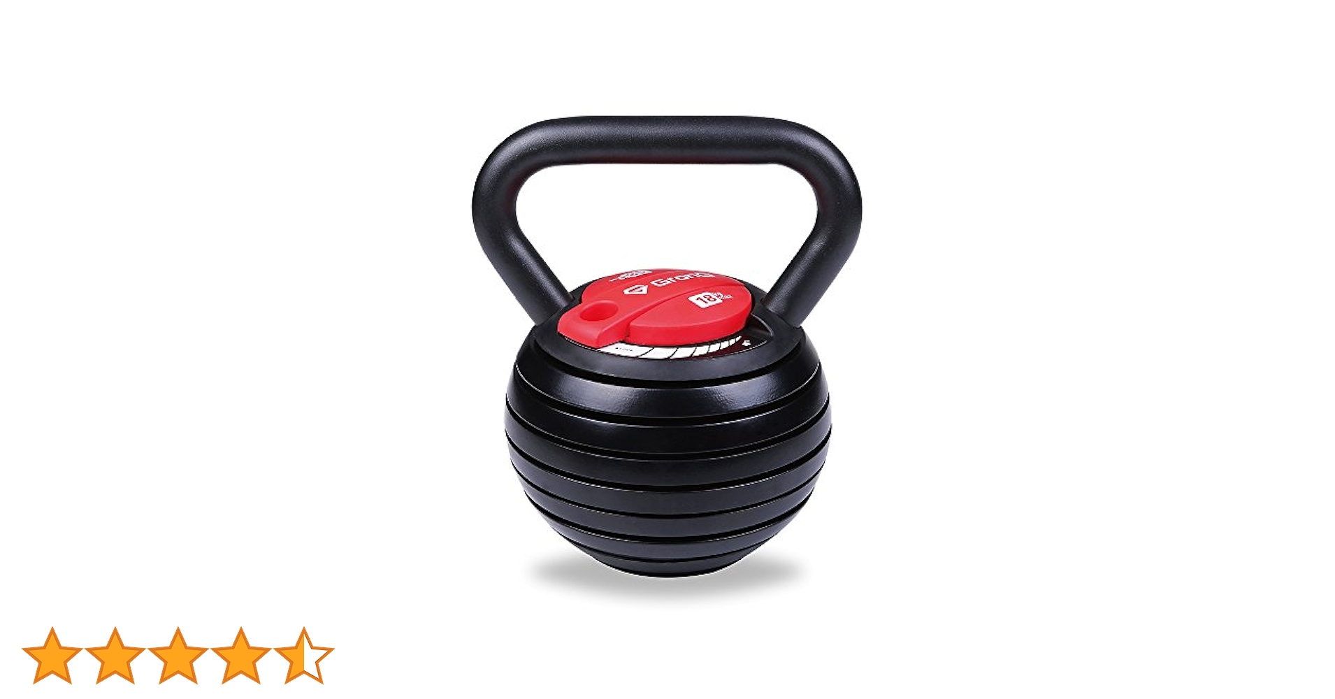 Grong 調整可能ケトルベル 18kg Amazon | GronG(グロング) 可変式 ケトルベル ダンベル 3.6kg